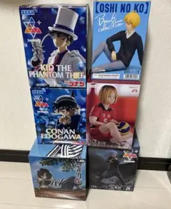 フィギュア コナン 怪盗キッド 鬼滅の刃 ハイキュー孤爪研磨 呪術廻戦 五条悟