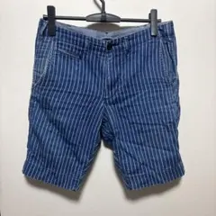 希少】A BATHING APE ヒッコリー ショートパンツ Mサイズ - メルカリ