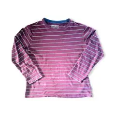 エディバウアー　ボーダー　ロンT 古着　グランジ y2k cityboy