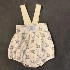 cottoli コトリ サスペンダー付きブルマ 70-80 木馬柄