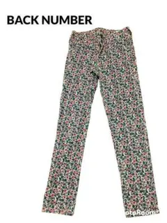 BACK NUMBFR バックナンバー　花柄スキニーパンツ　レディースのサムネイル