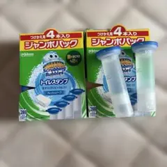 Johnsonトイレスタンプ　フレッシュソープ詰め替え4本入り1箱＋2本　計6本