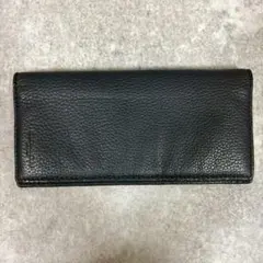 極美品　コーチ 二つ折り財布 ブレスト ウォレット ポケット　レザー　ブラック