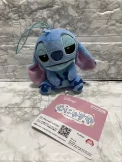 ディズニー むにゃすやマスコット スティッチ　目閉じ　半目　③