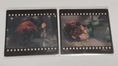 鬼滅の刃　ダイニング　フィルム風クリアカード　冨岡義勇　竈門炭治郎　2枚セット