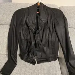 美品 Vince ヴィンス ビンス レザージャケット ライダース 本革レザー Vicci（ビッチ） ライダースジャケット メンズ 50代 革ジャン レザー