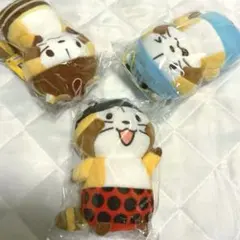 プチ ラスカル Puchi Rascal ぬいぐるみ マスコット 3種セットのサムネイル
