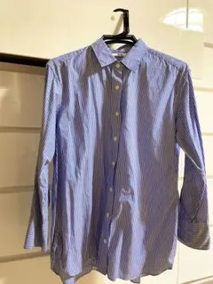 UNIQLOユニクロストライプ 長袖シャツ