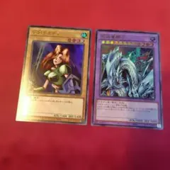 QCLP-001　女剣士カナン　究極竜騎士　ウルトラレア　　遊戯王OCG　2枚