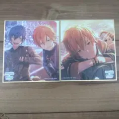 プロセカ　あんスタ　東雲彰人　漣ジュン　ミニ色紙