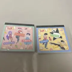 【新品未使用】らんま1/2 スクエアメモパッド2種セット
