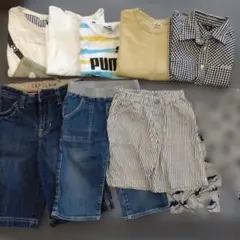 男の子 120cm 夏服まとめ売り 9点