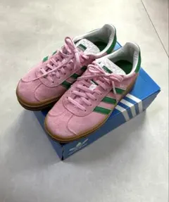 adidas Gazelle Bold ピンク ガゼル アディダス 24cm