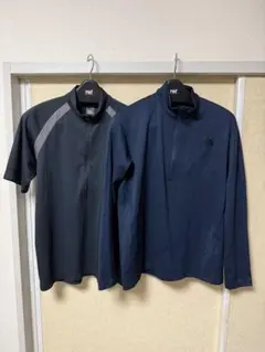 ２枚セットノースフェイスジップアップカットソーNT11811 NT30974