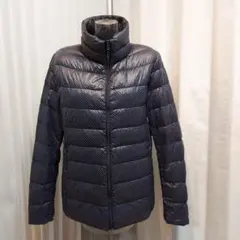 ユニクロ　ウルトラライトダウン　ドット柄 ダウンジャケット　サイズ L
