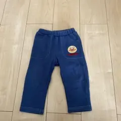 アンパンマン刺繍の青いパンツ　80