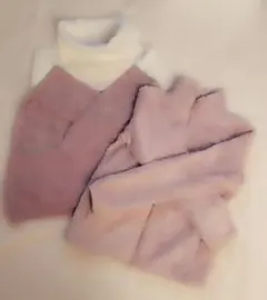 ユニクロ　フリース　タートルニット　サイズS 2枚セット