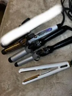 カールアイロン 38、32、25、ストレートアイロン セット