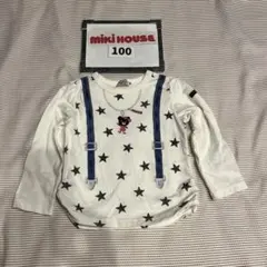 MIKI HOUSE 긴팔 컷소우 100cm