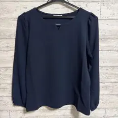 ハニーズ　Honeys グラシア　GLACIER カットソー　ネイビー　M 長袖