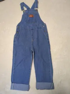 キッズ デニム オーバーオール