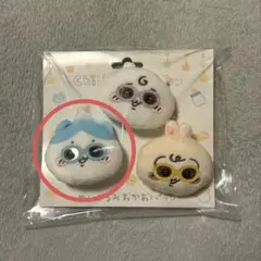 ちいかわbaby ぬいぐるみおかおバッジ ハチワレ