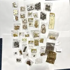 ハンドメイドアクセサリー用金属パーツセット⑧