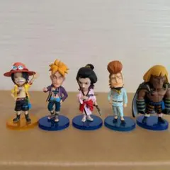 ワンピース・ワーコレ白ひげ海賊団５体セット