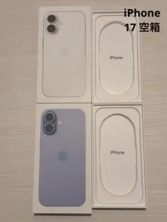 iPhone 17 本体　空箱