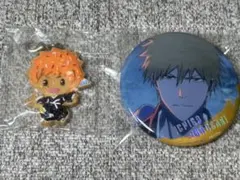 BLEACH クッキー占い　キャラフォーチュンクックチャーム　缶バッジ　黒崎一護