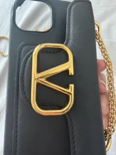 VALENTINO iPhone13ケース チェーン付き