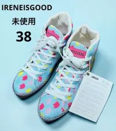 未使用　IRENEISGOOD アイリーン・キム韓国発 ハイカットスニーカーのサムネイル