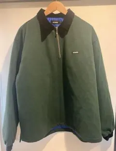 XLARGE ハーフジップ　グリーン