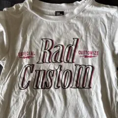 RAD CUSTOM 半袖Tシャツ ホワイト