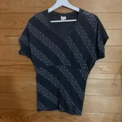 DIESEL 半袖 Vネック Tシャツ グレー サイズSのサムネイル