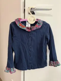 Jacadi リバティカーディガン ネイビー110cm