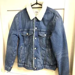 EDWIN エドウィン　ボアデニムジャケット M 裏ボア 防寒 デニムジャケット