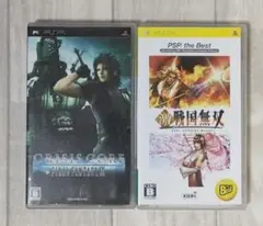 クライシス コア & 激・戦国無双 (2本セット)(PSPソフト)