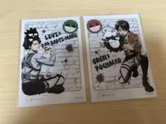 進撃の巨人 サンリオコラボ 特典 リヴァイ エレン セット