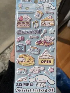 カ*キ様 シナモロール　マシュマロシール　サンリオ　海外限定　正規品　もちもちシ