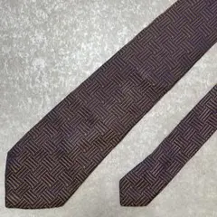 Italy 90s オールド 美品　ETRO エトロ ネクタイ 総柄 パープル