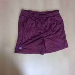 ぺ*ん様 RUSSELL パープル メッシュショートパンツのサムネイル