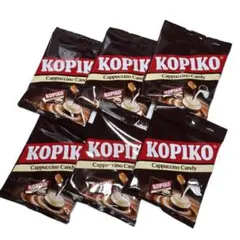 【6袋】KOPIKO コーヒーキャンディ カプチーノ 88gのサムネイル
