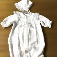 ドレスオール ロンパース 50 60 退院着 お宮参り　男の子 女の子 日本製