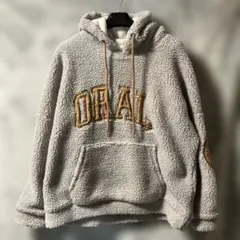 THE ORAL CIGARETTES　もこもこパーカー　Lサイズ ￼ グレー