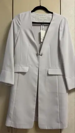 最終値下げ新品タグ付きプロポーションボディドレッシングライトグレー コート