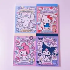 サンリオ♡ミニメモ 4点セット
