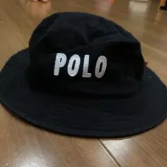 Polo 黒 ハット