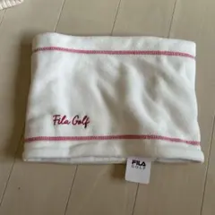 FILA GOLF ネックウォーマー オフホワイト