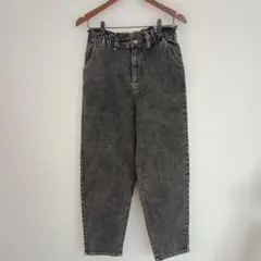ハイウエスト デニムパンツ ブラックデニム　Lサイズ　　Helmのサムネイル